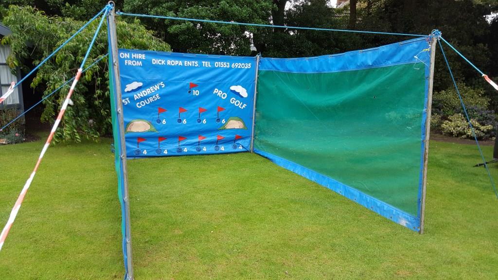 Golf Chip Out Fete Hire