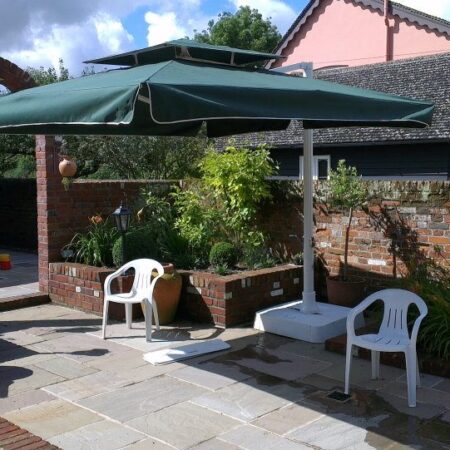 3m sq Cantilever Parasol Hire